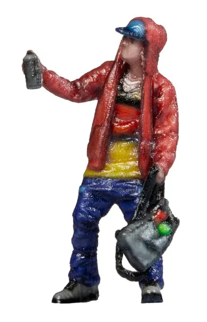 N10601 Graffiti Artist Figure