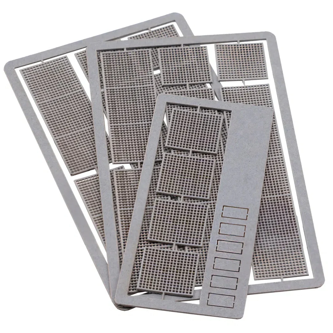 N14298 Step Grid Grey Laser Cut Minis Kit - HO/OO Scale