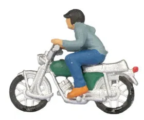 N15907 Moped Riders (3) Figure Set - Image 2