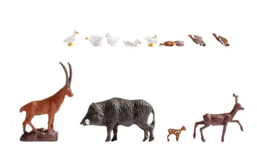 N16053 Wild Animals (45) Mega Economy Figure Set - Image 4