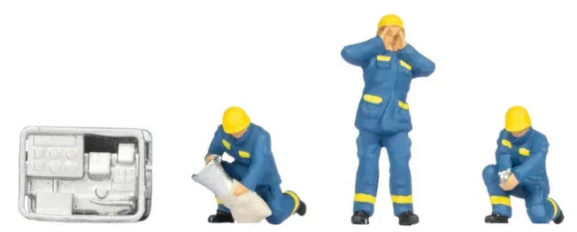 N16258 THW Flood Relief Operation Themed Figure Set - Image 2