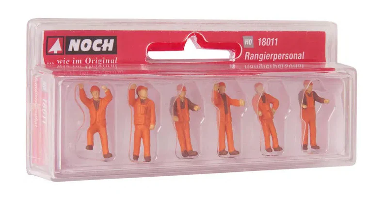 N18011 Railway Shunters (6) Hobby Figure Set - Image 2