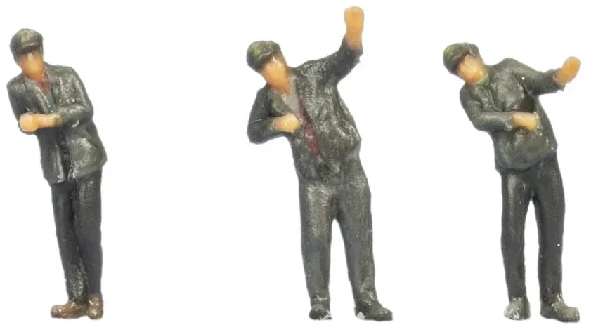 N35210 Steam Locomotive Drivers (6) 3D Master Figure Set - Image 2