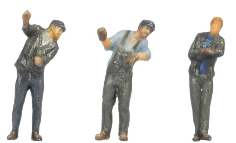 N35210 Steam Locomotive Drivers (6) 3D Master Figure Set - Image 3