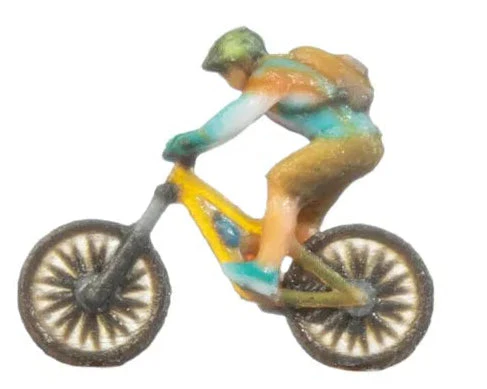 N35834 Mountain Bikers (3) 3D Master Figure Set - Image 2