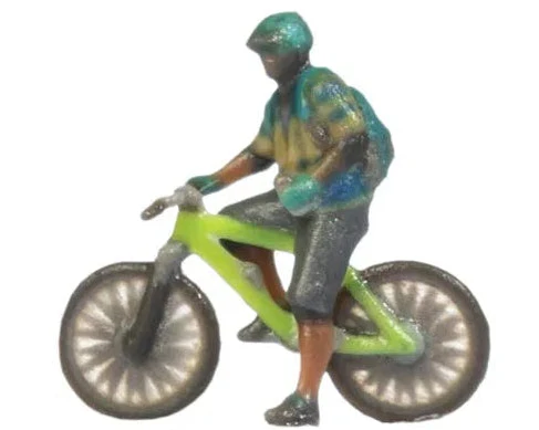 N35834 Mountain Bikers (3) 3D Master Figure Set - Image 3