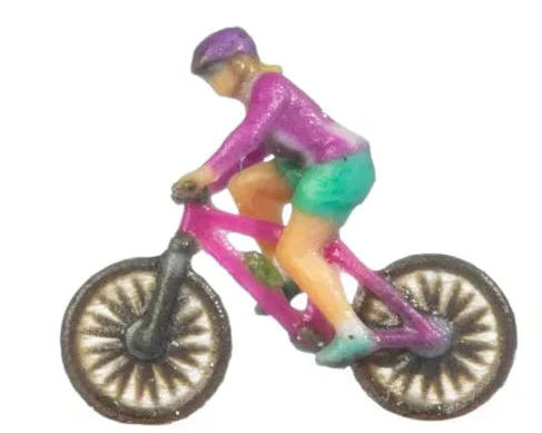 N35834 Mountain Bikers (3) 3D Master Figure Set - Image 4