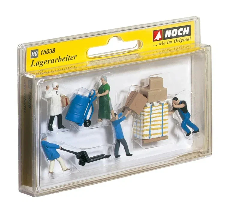 N15038 Warehousemen and Accessories Figure Set of 5 - Image 3