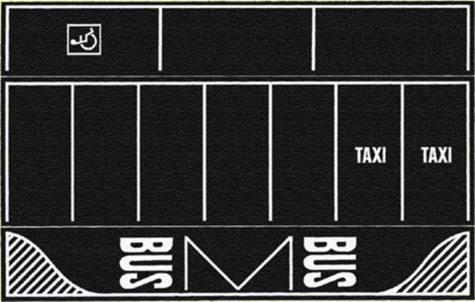 N60718 Asphalt Car Park 22 x 14cm