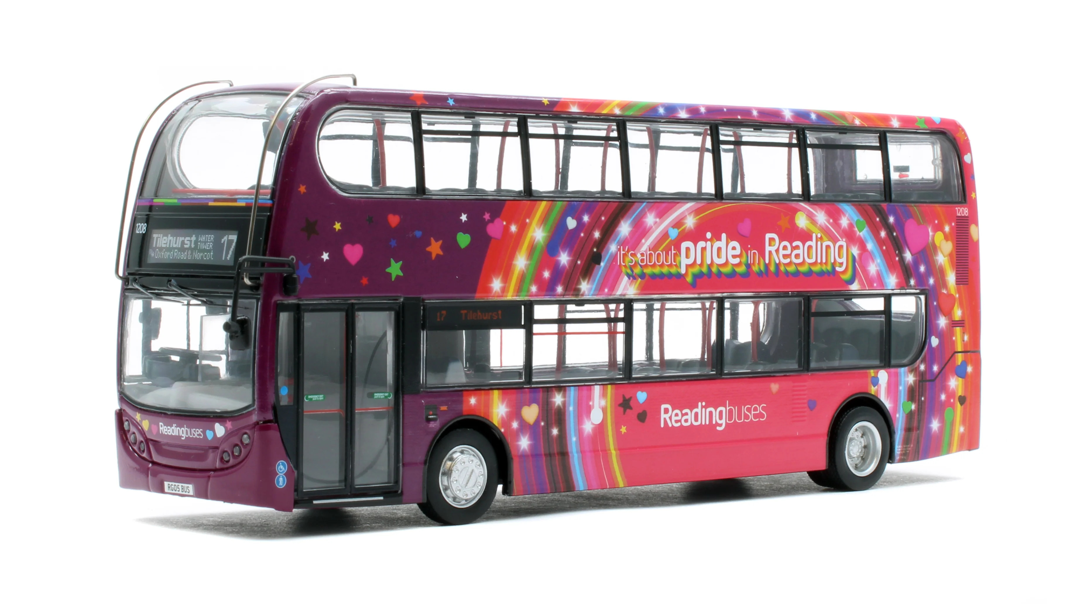 UK6209 Alexander Dennis Enviro400 Reading Buses (1208 - RG05 BUS)