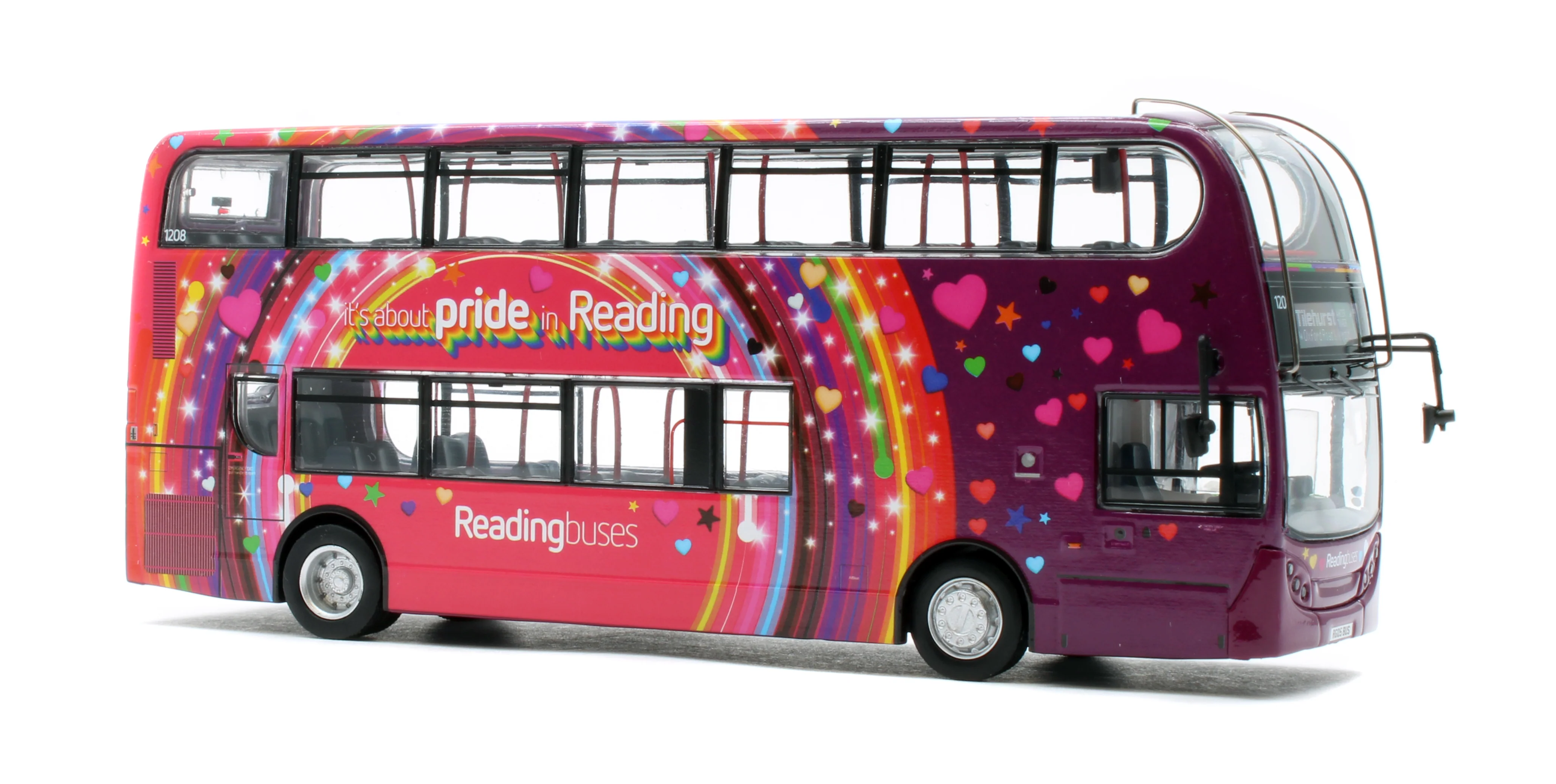 UK6209 Alexander Dennis Enviro400 Reading Buses (1208 - RG05 BUS) - Image 2