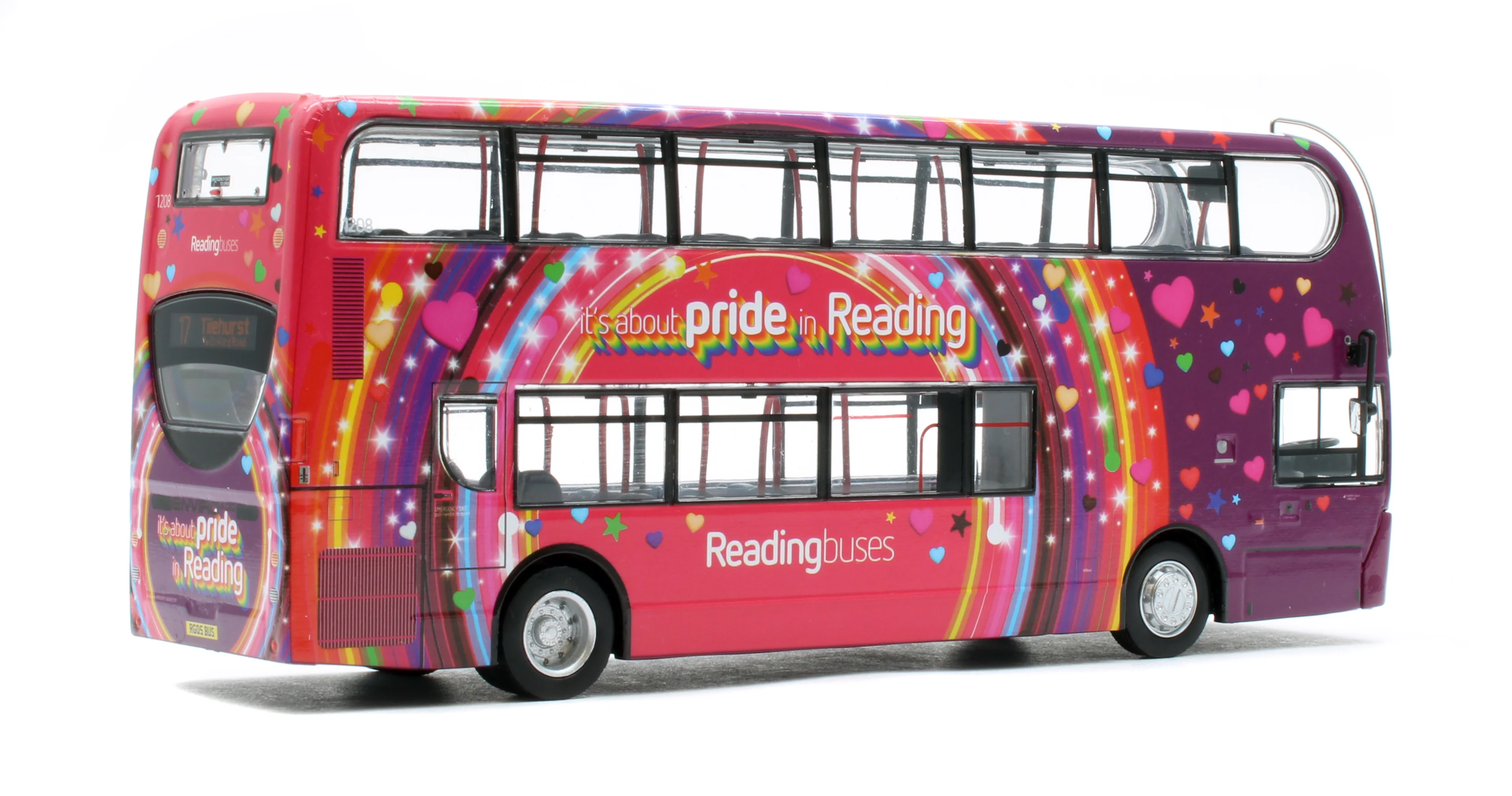 UK6209 Alexander Dennis Enviro400 Reading Buses (1208 - RG05 BUS) - Image 3