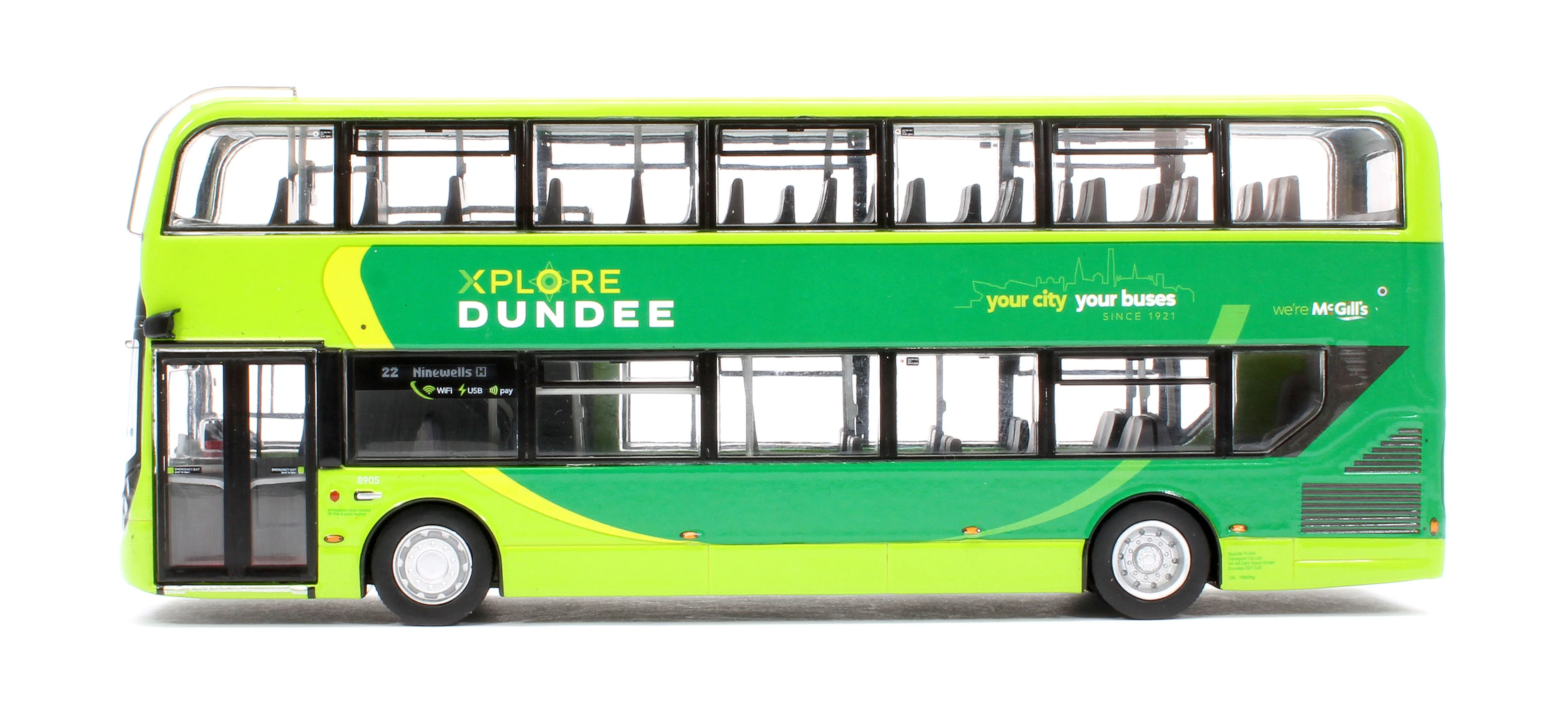UK6541 ADL Enviro400 MMC - Xplore Dundee (8905 - SN69 ZNV) - Image 2