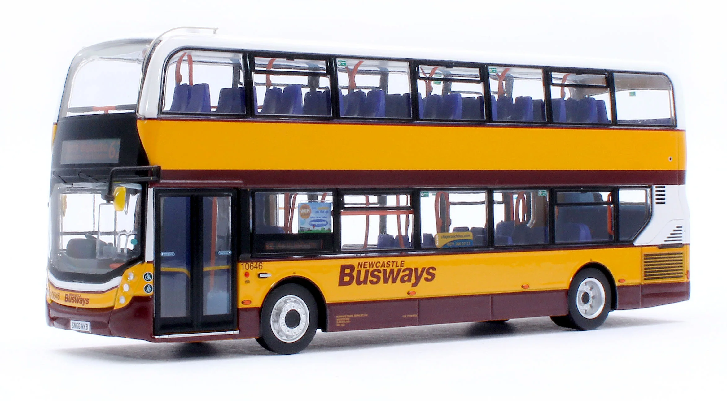 UK6542 ADL Enviro400 MMC - Newcastle Busways (10646 - SN66 WKB)