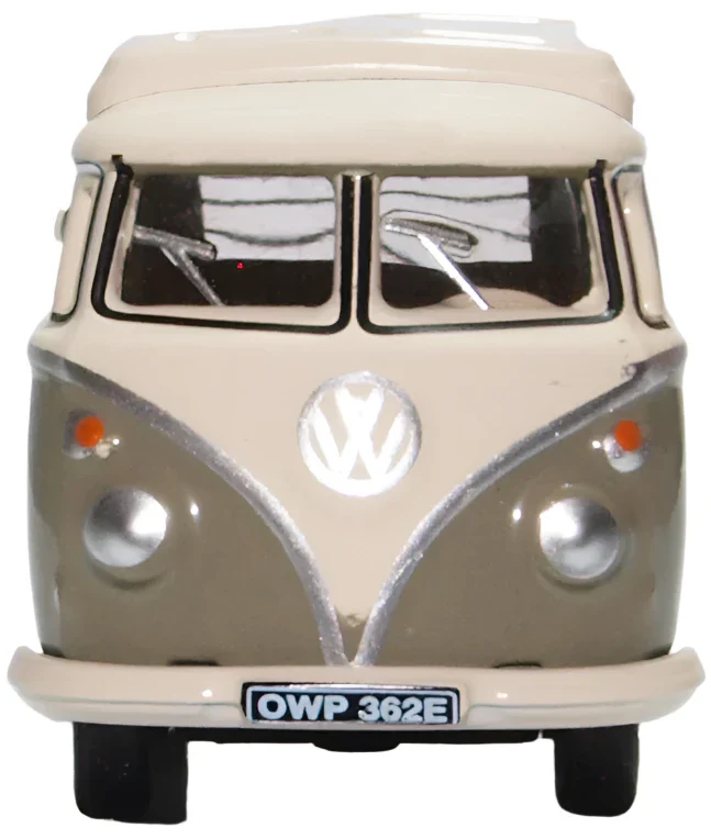 76VWS006 VW T1 Camper Mouse Grey/Pearl White - Image 2