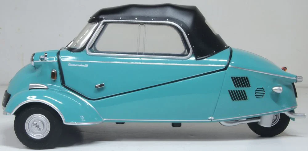 18MBC008 Messerschmitt Bubble Car KR200 Turkisgrun - Image 2