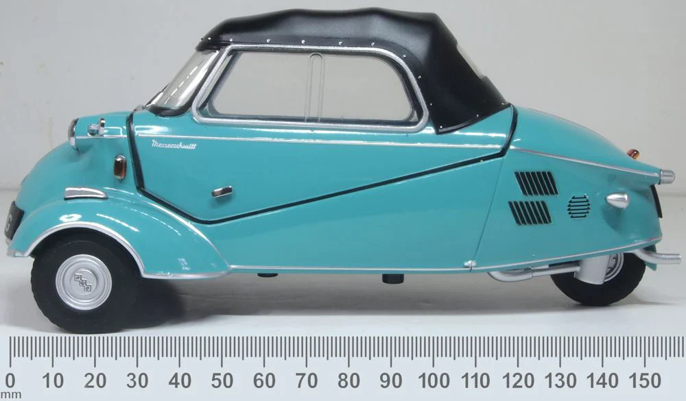 18MBC008 Messerschmitt Bubble Car KR200 Turkisgrun - Image 6