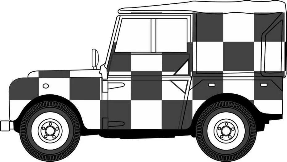 43LAN180009 Land Rover Series 1 80 Inch RAF Tripoli Desert Rescue