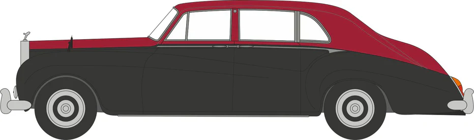 43RRP5004 Rolls Royce Phantom V James Young Claret/Black