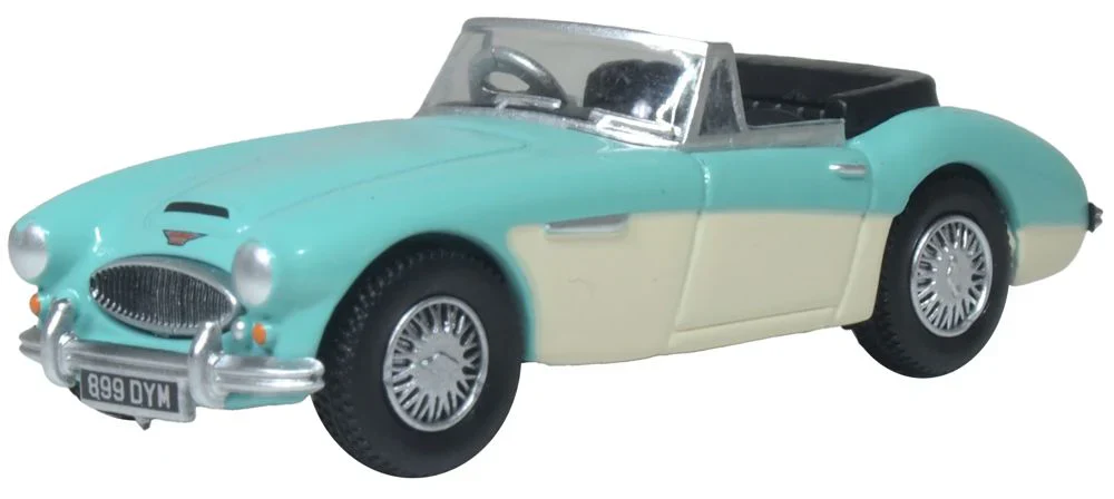 76AH3007 Austin Healey 3000 Florida Green/Ivory White