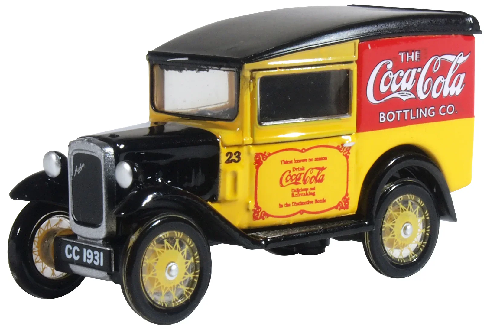 76ASV006CC Austin Seven Van Coca Cola