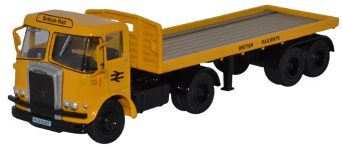 76ATK003 Atkinson Borderer Flatbed Trailer British Rail