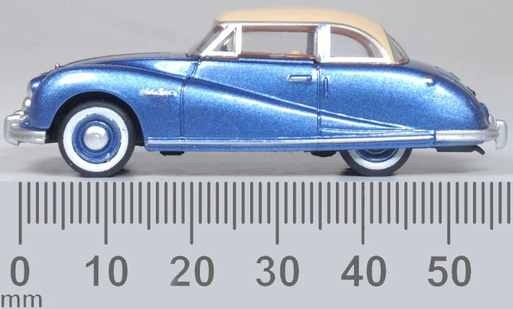 76ATL006 Austin Atlantic Coupe Blue/Ivory - Image 6