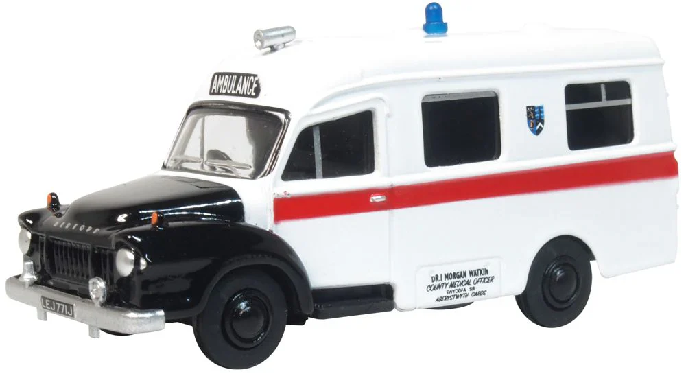 76BED008 Bedford J1 Lomas Ambulance Aberystwyth