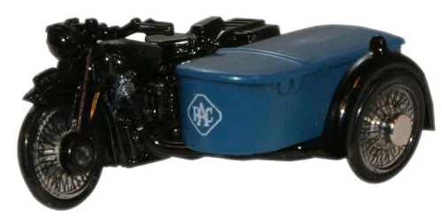 76BSA002 BSA Motorcycle and Sidecar RAC