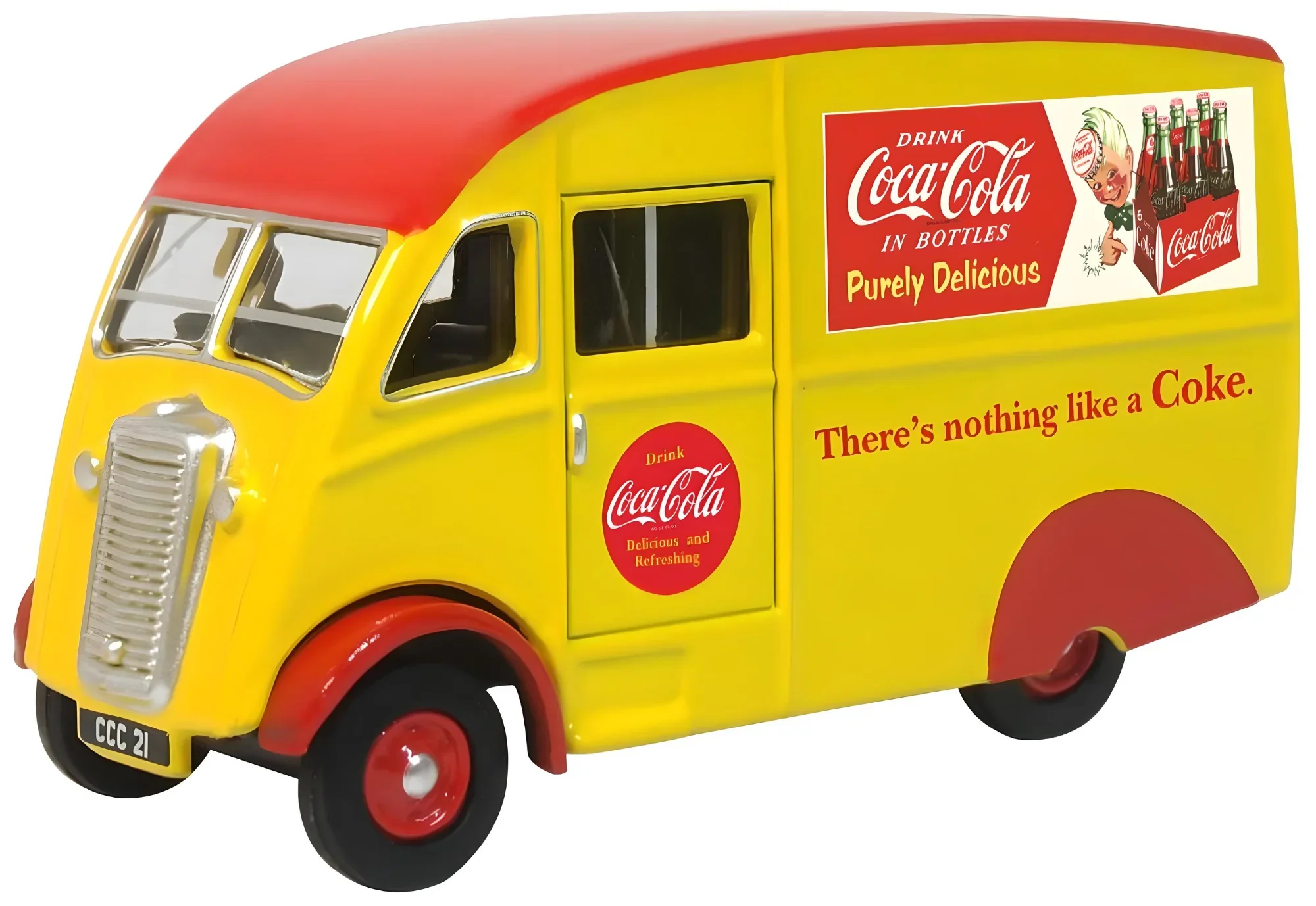 76CM010CC Commer Q25 Van Coca Cola