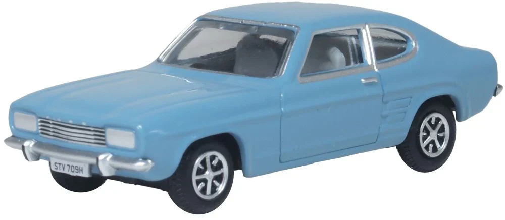 76CP005 Ford Capri Mk1 Light Blue/Nevilles Car Auf Wiedersehen Pet