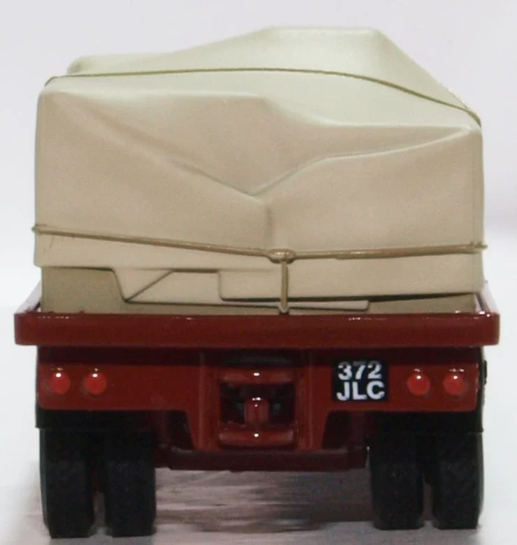 76CTR002 Showground Canvassed Trailer Maroon/Red - Image 5