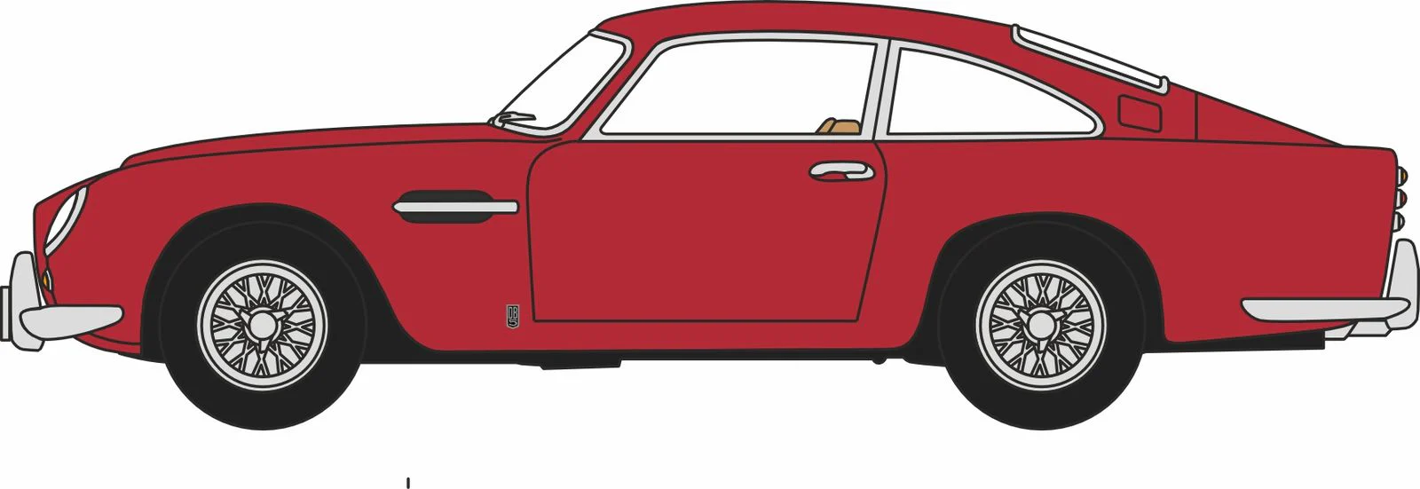 76DB5002 Aston Martin DB5 Dubonnet Rosso