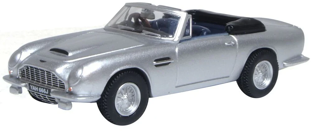 76DB6002 Aston Martin DB6 MkII Volante Silver Birch