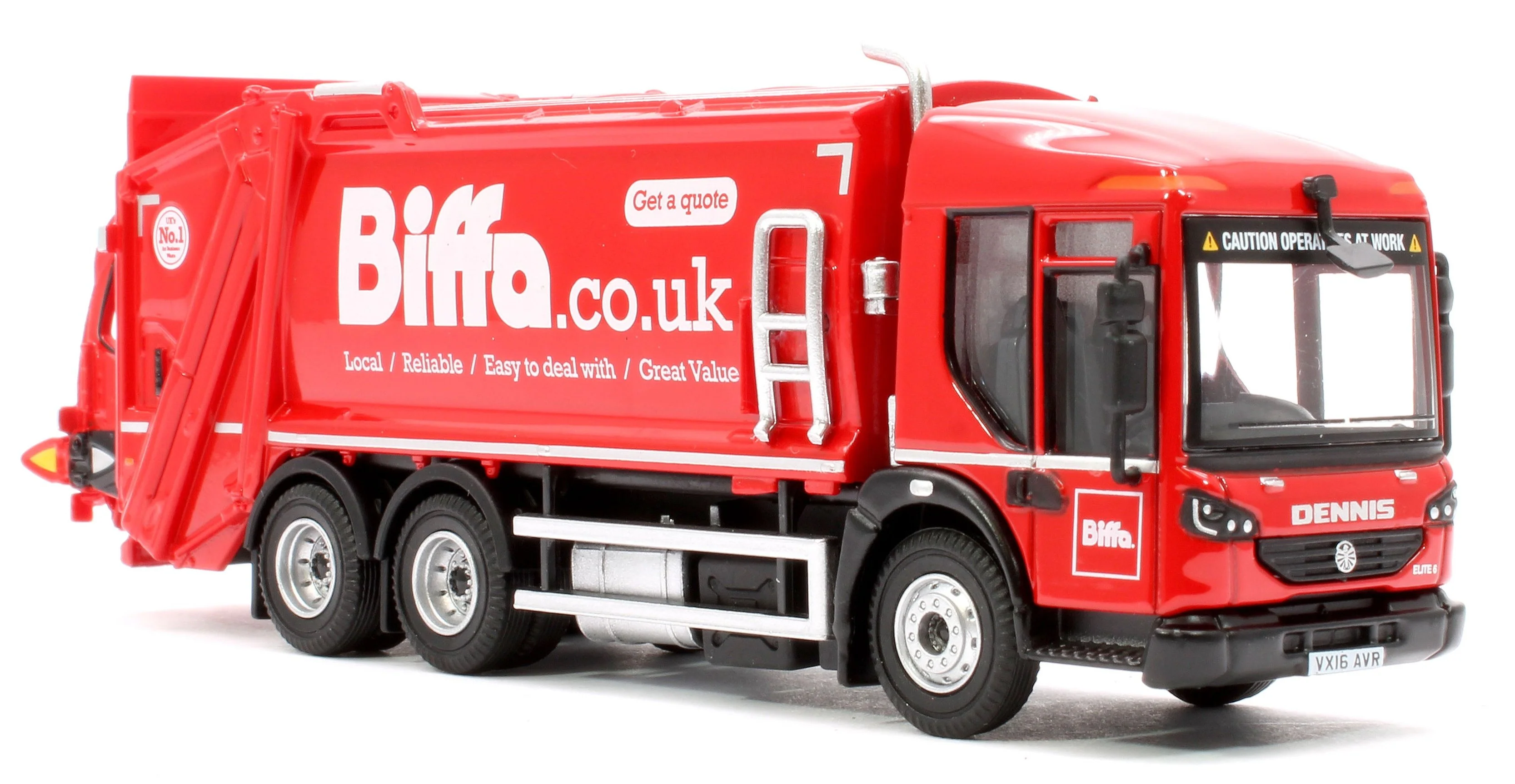 76DE001 Dennis Eagle Olympus Refuse Truck Biffa - Image 5