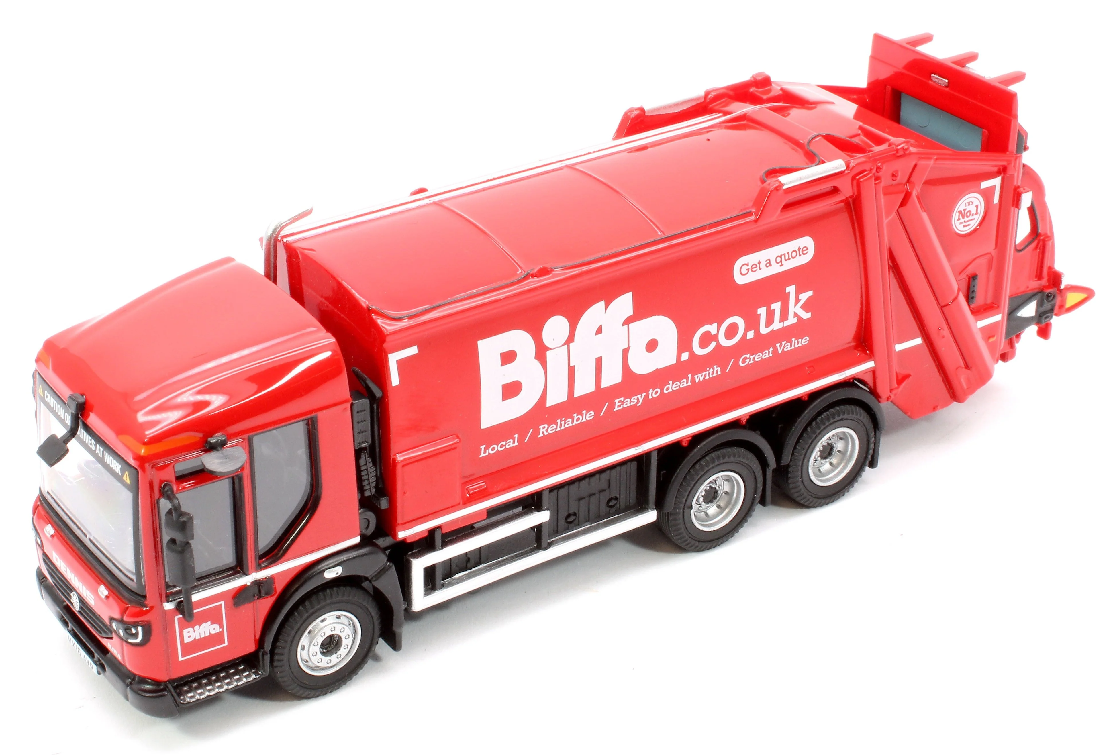 76DE001 Dennis Eagle Olympus Refuse Truck Biffa - Image 8