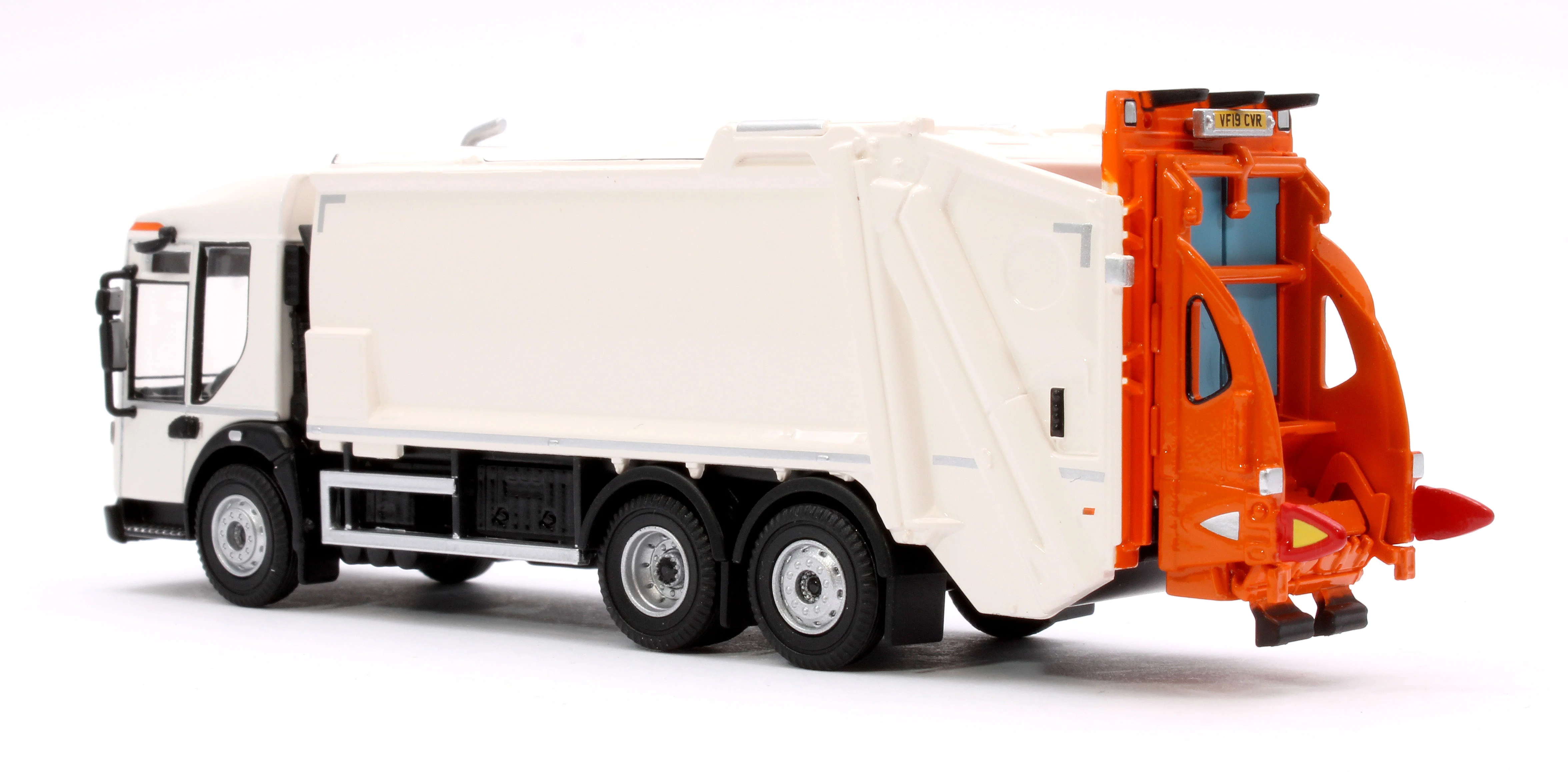 76DE003 Dennis Eagle Olympus Refuse Truck White - Image 3