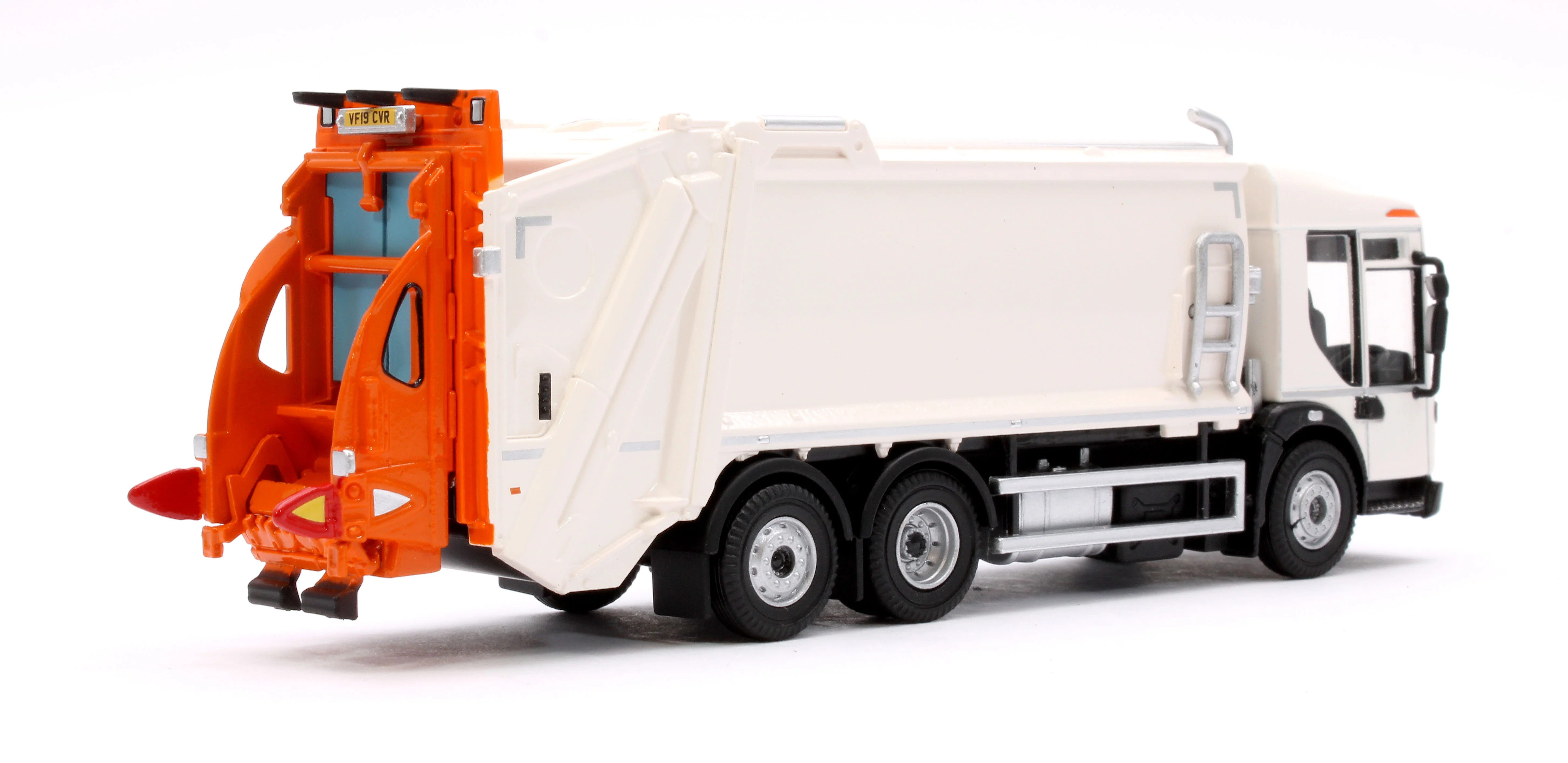 76DE003 Dennis Eagle Olympus Refuse Truck White - Image 5