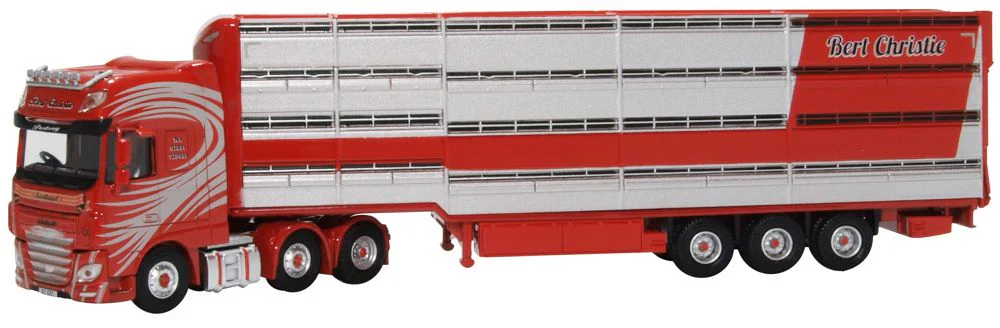 76DXF005 Daf XF Euro 6 Houghton Parkhouse Livestock Transporter Bert Christie