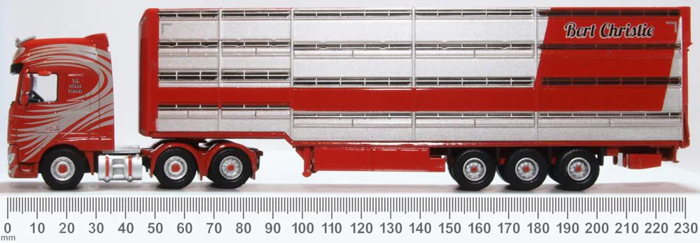 76DXF005 Daf XF Euro 6 Houghton Parkhouse Livestock Transporter Bert Christie - Image 6