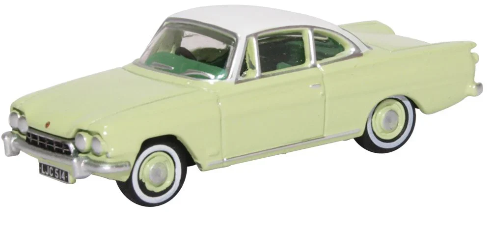 76FCC001 Ford Consul Capri Lime Green/Ermine White