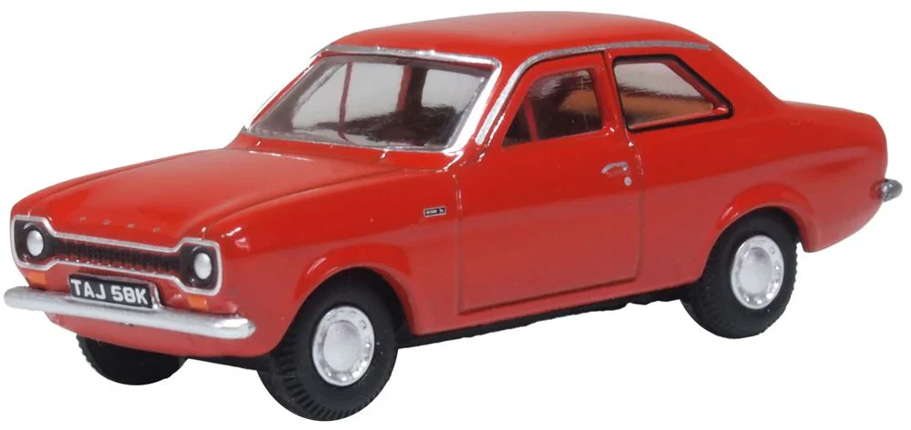 76FE005 Ford Escort Mk1 Sunset Red