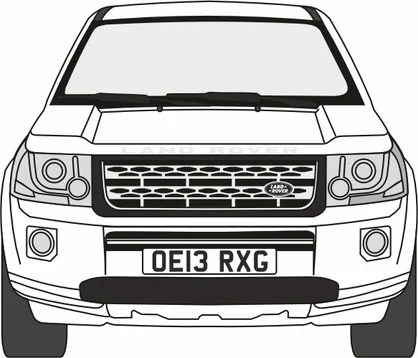 76FRE002 Land Rover Freelander Fuji White - Image 3
