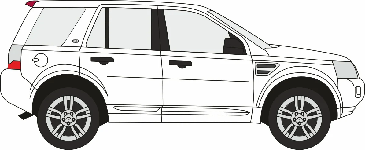 76FRE002 Land Rover Freelander Fuji White - Image 5
