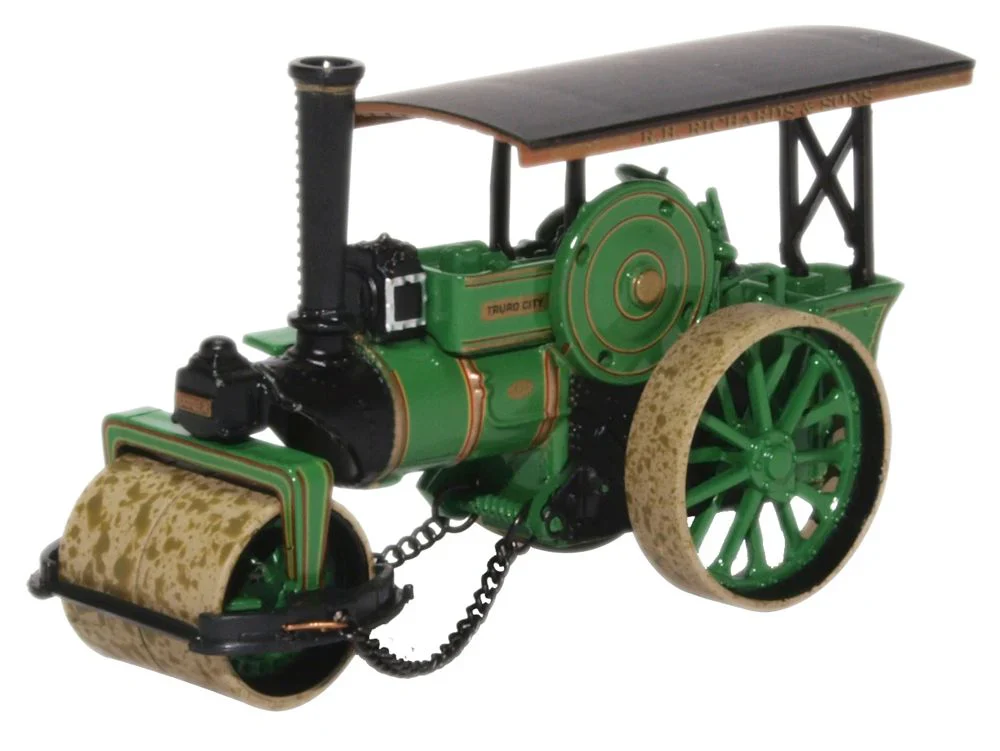 76FSR005 Fowler Steam Roller No.18873 City Of Truro