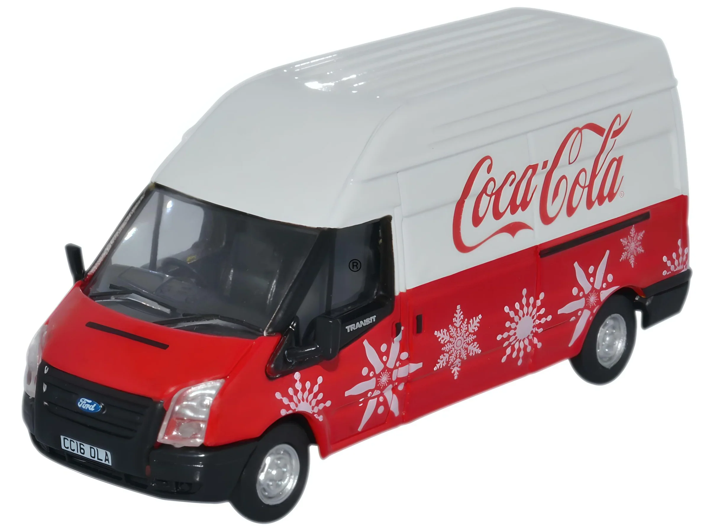 76FT030CC Ford Transit MkV LWB High Coca Cola Xmas