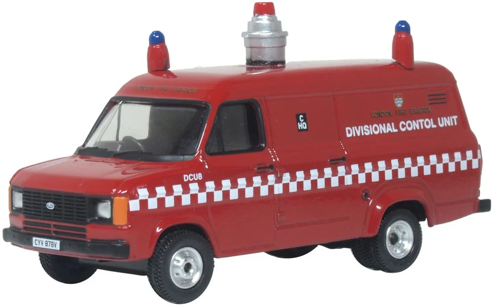 76FT2003 Ford Transit Mk2 London Fire Brigade DCU