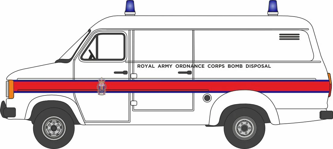 76FT2006 Ford Transit MK2 RAOC Bomb Disposal