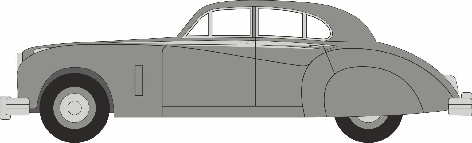 76JAG7007 Jaguar MkVII Silver