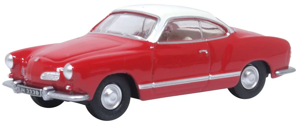 76KG001 Volkswagen Karmann Ghia Henna Red/Pearl White